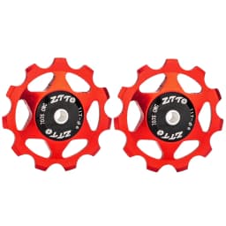 ZTTO MTB Bicycle Rear Derailleur Jockey Wheel 11T 13T Steel Bearing Pulley AL7075 CNC Road Bike Guide Roller Idler 4mm 5mm 6mm