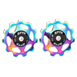 ZTTO MTB Bicycle Rear Derailleur Jockey Wheel 11T 13T Steel Bearing Pulley AL7075 CNC Road Bike Guide Roller Idler 4mm 5mm 6mm