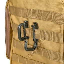 Tactical D Locking Ring 2 pcs Buckle Grimloc MOLLE Carabiner Plastic Clip Snap Type Tactical Vest Bag Connection Point Fastener