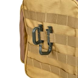 Tactical D Locking Ring 2 pcs Buckle Grimloc MOLLE Carabiner Plastic Clip Snap Type Tactical Vest Bag Connection Point Fastener