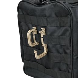 Tactical D Locking Ring 2 pcs Buckle Grimloc MOLLE Carabiner Plastic Clip Snap Type Tactical Vest Bag Connection Point Fastener