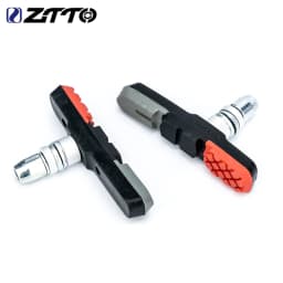ZTTO MTB Mountain Road Bike Brake Pads Block Durable Rubber Brake Anti-Resistance Shoes V-Brake Pads Bicycle Brake Shoes 1 Pair