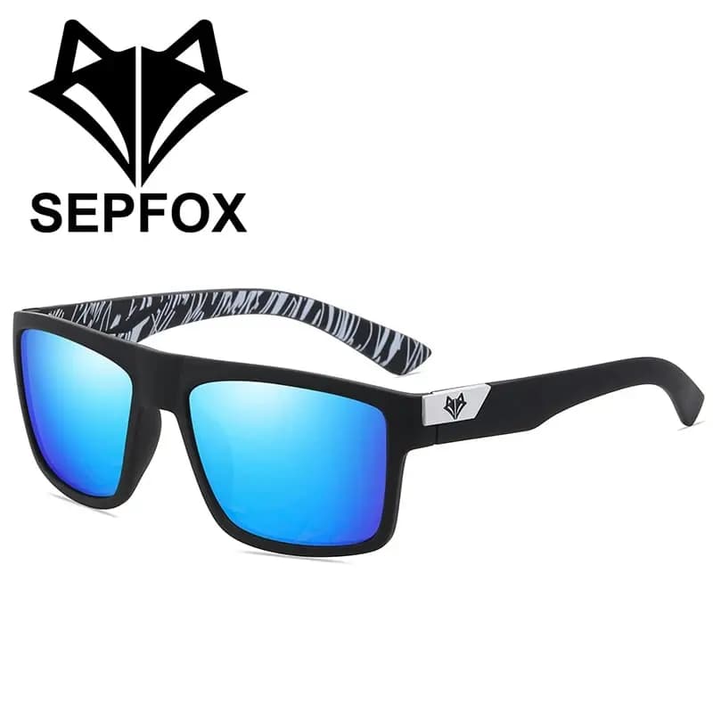 SEPFOX Men Polarized Fishing Sunglasses Outdoor Sports Hiking Driving Running Sun Glasses UV400 Eyewear