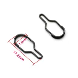 50pcs Carp Fishing Accessories PVA Bag Link Clip Quick Change Feeder Swivels ForCarp Hair Rig Tool Carp Coarse Method Feeder