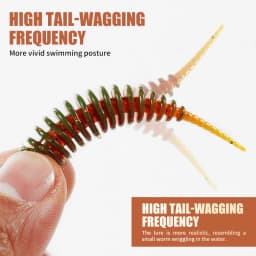 2023 Hot Supercontinent Worm Bait Soft Bait Tanta Fishy Smell Fishing Lures Pesca Carp Fishing Bass Lure Isca Artificial PVA