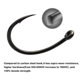10pcs Carp Fishing Hook Worth to try Carp hooks Krank Size 2 4 6 8