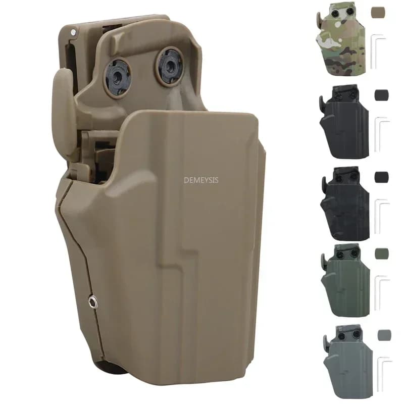 Tactical Quick Pull Gun Holster Adjustable Outdoor Hunting Shooting Waist Belt Holsters Universal Airsoft Pistols Gun Holster