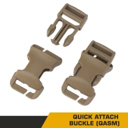 2pcs/set Tactical Vest Belt QASM Quick Attach Buckle/SRB Side Release Buckle/G Hooks Modular Vest Accessories