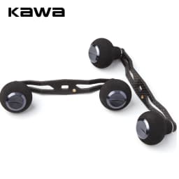 Kawa New Fishing Reel Handle Carbon Fiber With Eva Knob Length120mm Size 7x4 and 8X5mm For D/S Saltwater FishingRocker Accessory