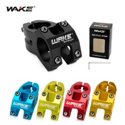 Wake Mountain Road Bike Bicycle Accessories Stem Handlebar Short Downhill Stem 31.8mm Aluminum Alloy for MTB BMX Cycling