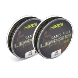 Hirisi 1pcs 35LB 7M Leadcore Carp Fishing Tackle Line Make Carp Hair Rigs 3 Color Braided Lead Line