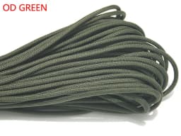1pcs 550 Paracord Parachute Cord Lanyard Mil Spec Type III 7 Strand Core 100 FT 27 Colors For Climbing Camping / Bracelet