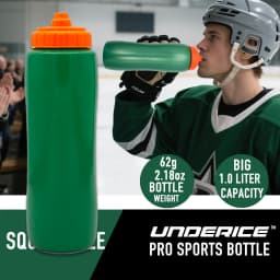 UICE Ice Hockey Sport Bottle BPA Free Football Lacrosse Bottle Hockey Water Bottle Hockey Training Equipment