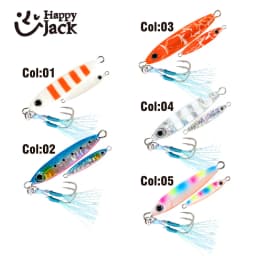 HAPPYJACK Shore Casting Jigging Spoon Micro Jig 3g 5g 7g 10g 15g Mini Jig Fishing Lure Cheap Jig Lure Artificial Bait Tackle