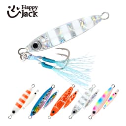 HAPPYJACK Shore Casting Jigging Spoon Micro Jig 3g 5g 7g 10g 15g Mini Jig Fishing Lure Cheap Jig Lure Artificial Bait Tackle
