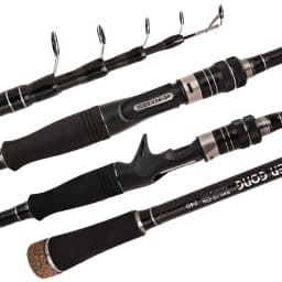 1.8M 2.1M 2.4M 2.7M 3.0M Portable Telescopic Fishing Rod Carbon Fiber Spinning/Casting Fish Rod Tackle