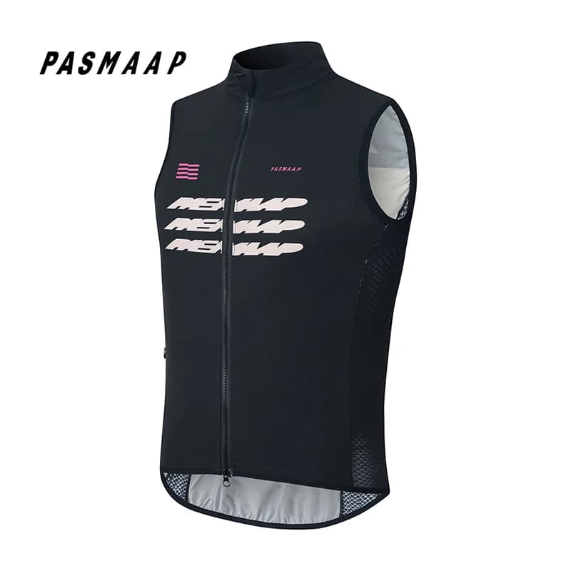 PASMAAP-Windproof and Waterproof Cycling Vest, Sleeveless Coat, Bicycle Bike Vest, Ultra-light Clothing, 2025