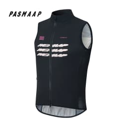 PASMAAP-Windproof and Waterproof Cycling Vest, Sleeveless Coat, Bicycle Bike Vest, Ultra-light Clothing, 2025