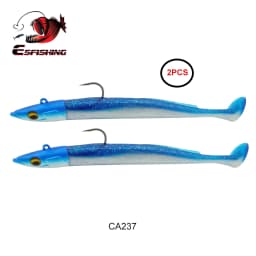 ESFISHING Soft Fishing Lures Leurre Souple Crazy Paddle Tail 150mm Swimbait Lifelike for Pike Bass Trout Pescas