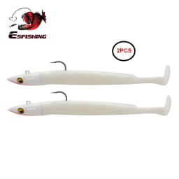 ESFISHING Soft Fishing Lures Leurre Souple Crazy Paddle Tail 150mm Swimbait Lifelike for Pike Bass Trout Pescas
