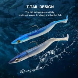 ESFISHING Soft Fishing Lures Leurre Souple Crazy Paddle Tail 150mm Swimbait Lifelike for Pike Bass Trout Pescas
