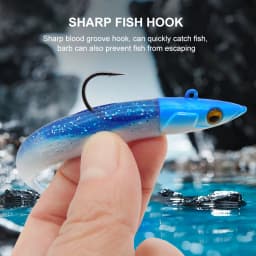 ESFISHING Soft Fishing Lures Leurre Souple Crazy Paddle Tail 150mm Swimbait Lifelike for Pike Bass Trout Pescas