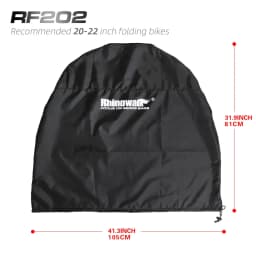 Rhinowalk Folding Bike Storage Bag Cover Portable Fits 20-Inch Or 16-Inch Folding Bike Light Bike Travel Carry Handbag