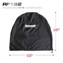 Rhinowalk Folding Bike Storage Bag Cover Portable Fits 20-Inch Or 16-Inch Folding Bike Light Bike Travel Carry Handbag