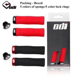 ODI MTB Bicycle Handlebar Grips Mountain Bike Sponge Grip Cycling 2.2cm Handle Bar Cover Lockable Anti-slip Bicycle Accessories
