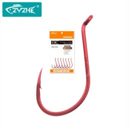 ZYZHE 8~28Pcs Red Octopus Beak Fishing Hooks High Carbon Steel 11 Sizes BKK Hooks Sharp Ideal For Freshwater Saltwater Fishhooks