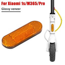 Wheel Cover Protect Shell For Xiaomi 3 Electric Scooter M365 Pro 2 1s Front Rear Safety Reflective Tube Night Reflective Sticker