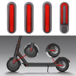 Wheel Cover Protect Shell For Xiaomi 3 Electric Scooter M365 Pro 2 1s Front Rear Safety Reflective Tube Night Reflective Sticker