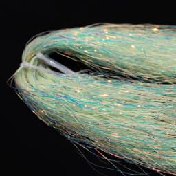 ICERIO 2packs Holographic Mylar Flash Tinsel Synthetic Luminous Glowing Fly Tying Material for Fishing Assist Hook Jigs Lure