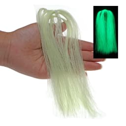 ICERIO 2packs Holographic Mylar Flash Tinsel Synthetic Luminous Glowing Fly Tying Material for Fishing Assist Hook Jigs Lure