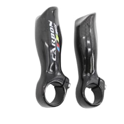 New Ergonomics Design Mountain Bike 3K Full Carbon Fibre Bar Ends Small Auxiliary Handlebar Carbon Bicycle Bar Ends Rest Bar