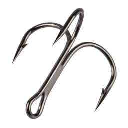 20 Pcs/Lot Overturned Treble Hook High Carbon Steel Black Fishing Hook 2/4/6/8/10/12# for Lure Triple Hooks Pesca Fishing Tackle