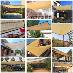 Outdoor Garden Shading Net, Terrace Awnings, Camping Shade Cover Mesh, UV Protection, HDPE Sunscreen Fabric, Shade4x5m 