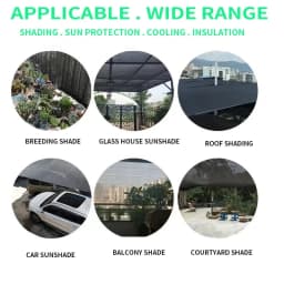 Outdoor Garden Shading Net, Terrace Awnings, Camping Shade Cover Mesh, UV Protection, HDPE Sunscreen Fabric, Shade4x5m 