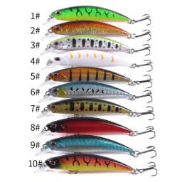 1pcs Jerkbait Sinking Wobblers Fishing Lures 8cm-9g Trout Artificial Plastic Hard Bait Crankbait Bass Fishing Tackle