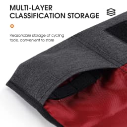 WEST BIKING Bicycle Bag Foldable Tool Bag Front Frame Bag Bike Saddle Pouch Burrito Pack Bike Rear Tool Kits Cycling Accessories