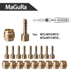 ZTTO 10Pcs MTB Bike Oil Brake Olive Head Oil Pin Hydraulic Disc Brake Oil Needle Brass Bushings For BH90 BH59 MAGuraTekRO Parts