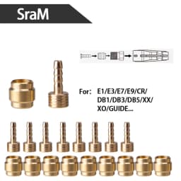 ZTTO 10Pcs MTB Bike Oil Brake Olive Head Oil Pin Hydraulic Disc Brake Oil Needle Brass Bushings For BH90 BH59 MAGuraTekRO Parts