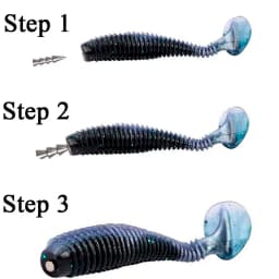 10pcs/lot Fishing Insert Weight 0.5g 1g 1.5g 2g 3.2g 4g Weight Sinker Fishing Soft Bait Fishing Accessories