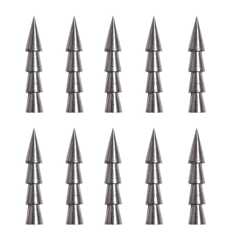 10pcs/lot Fishing Insert Weight 0.5g 1g 1.5g 2g 3.2g 4g Weight Sinker Fishing Soft Bait Fishing Accessories