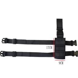 Tactical Drop Leg Platform Molle EDC Pouch Medical EMT Emergency First Aid Kit Bag IFAK Utility Tool Bag with Thigh MOLLE Rig