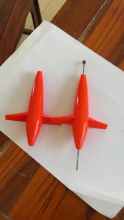 FISHINGFANS 3pcs Bird Shaped Teaser 5" 40g Fishing Lure Floating PP Plastic Big Game Tuna Pesca Tolling Fishing Lure