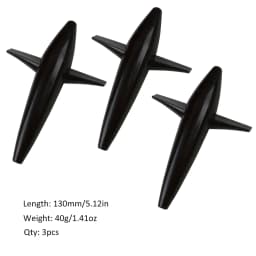 FISHINGFANS 3pcs Bird Shaped Teaser 5" 40g Fishing Lure Floating PP Plastic Big Game Tuna Pesca Tolling Fishing Lure