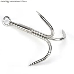 3 Claws Stainless Steel Survival Folding Grappling Hook, Outdoor Multifunctional Carabiner Travel Rescue Climbing Tool