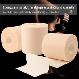 1/3PCS Foam Bandage Elbow Knee Pads Film Foam Underwrap Sports Pre-Wrap For Athletic Tape Sponge Skin Film Self-Adhesive Elastic