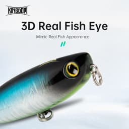 Kingdom Topwater Pencil Fishing Lures 60mm 5.6g 90mm 11g Walking Dog Swimbaits Floating Artificial Hard Baits For Bass Pike